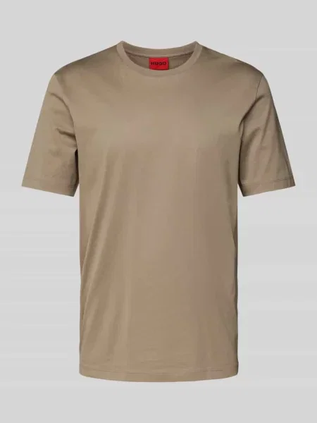 T-shirt z okrągłym dekoltem model ‘Dimerstee’ Hugo