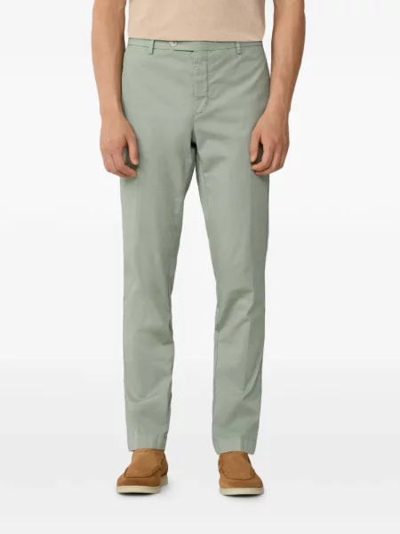 Cu centură pantaloni Hackett London verde