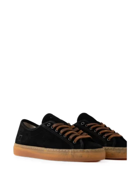 Sneakerși D.a.t.e. din piele de căprioară negru