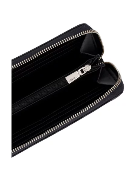 Portofel Guess cu autograf din piele gri