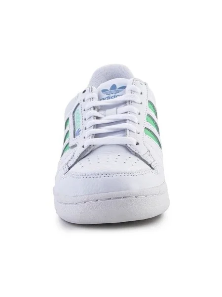 Csíkos félcipő Adidas fehér