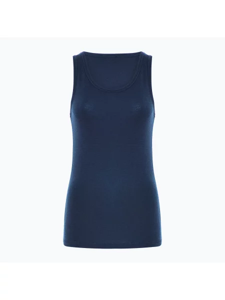 Tricou termoactiv pentru femei Dovre Wool Singlet navy marină