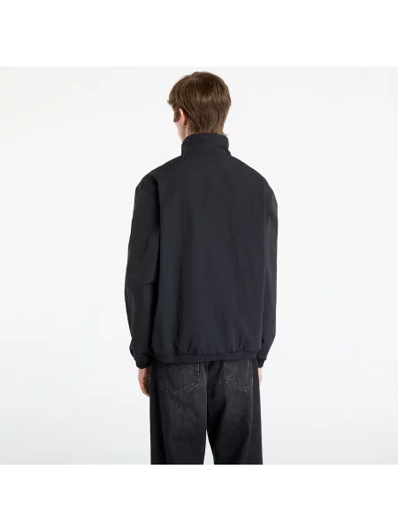 Pruhovaná bežecká bunda Adidas Originals kamene čierna