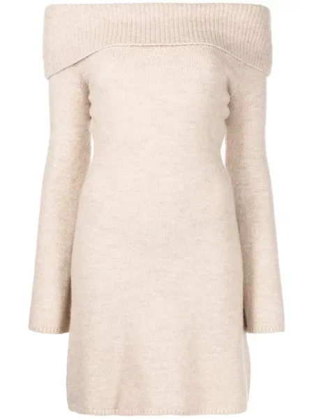 Dzianinowa mała sukienka mini Cult Gaia garniturowa