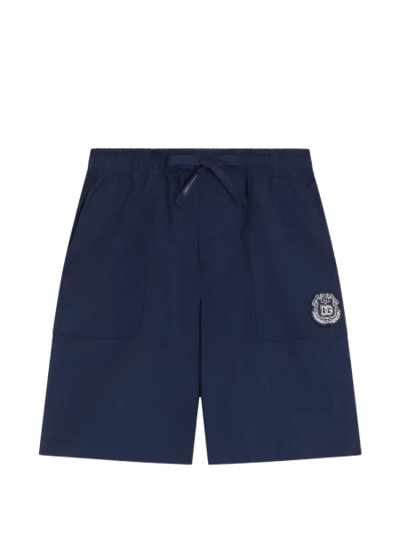 Bermudy dziecięce Dolce And Gabbana niebieskie