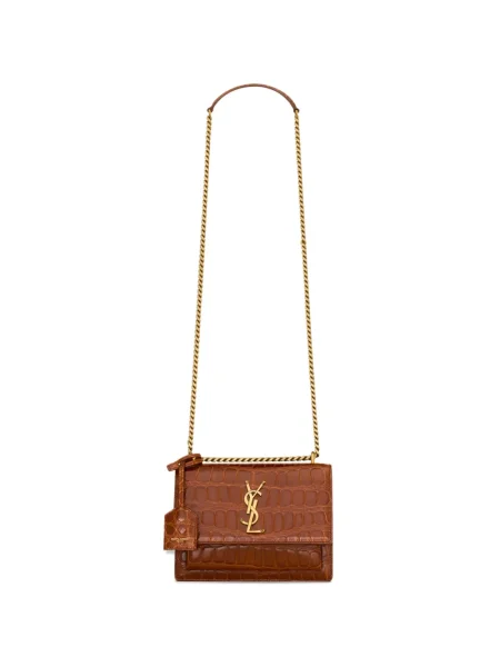 Mali bodi Saint Laurent smeđa