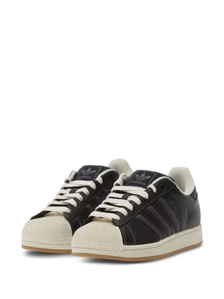 Antrenament grafic tricou Adidas Spezial de jumătate de fermoar negru