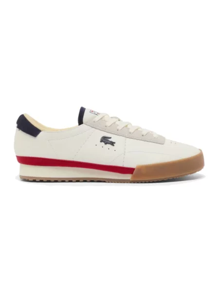 Sneakersy Lacoste białe