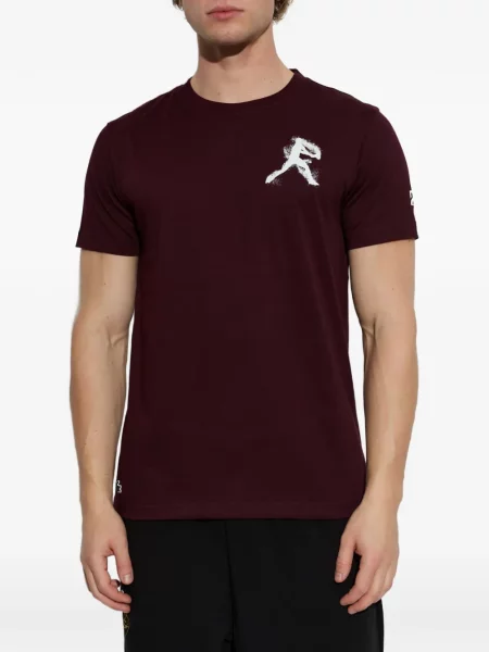 Tricou Lacoste cu imagine roșu