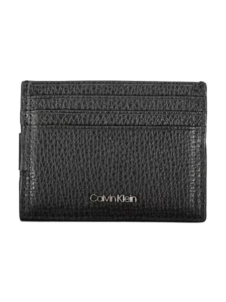 Portfel Calvin Klein skórzany elegancki czarny