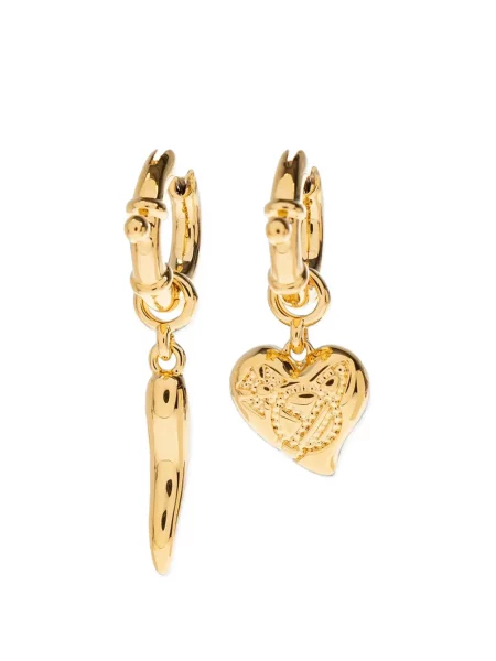 Cercei Vivienne Westwood cu motiv cu inimi