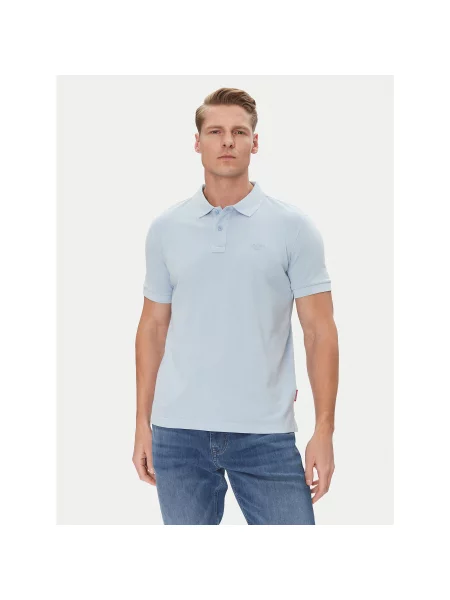 Joop! polo majica z elastanom modra