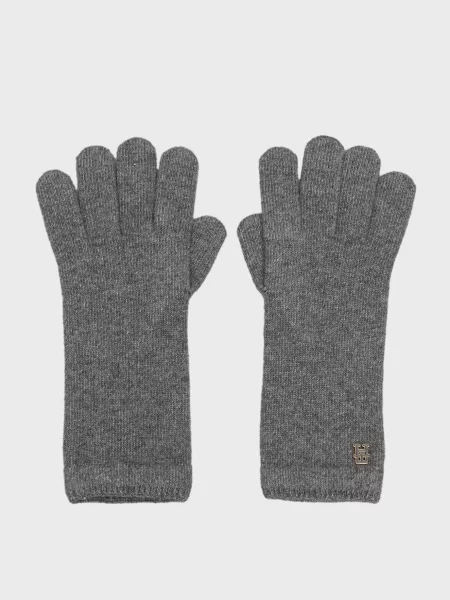 Рукавички Tommy Hilfiger сірі