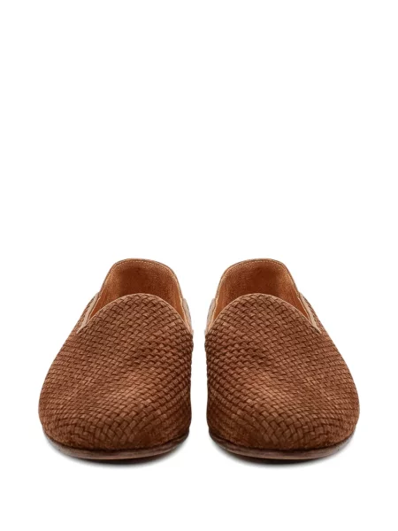Pantofi loafer Premiata din piele de căprioară maro
