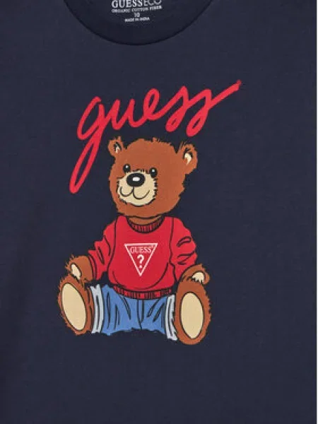 Guess Póló Sötétkék kék
