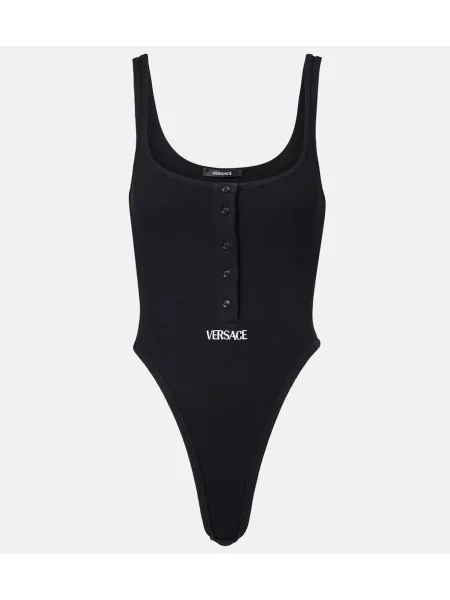 Body Versace tricotate negru