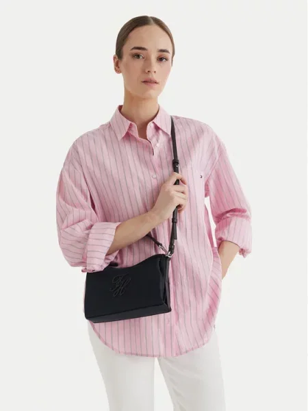 TOMMY HILFIGER Ručna torbica crna