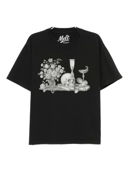 Tricou Melt cu imagine negru