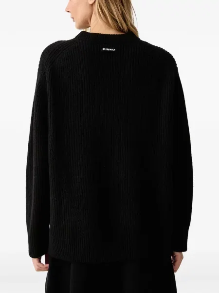Pulover Pinko de lână negru