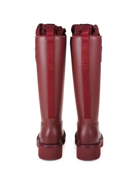 Botine Moncler cu autograf cu cordon roșu