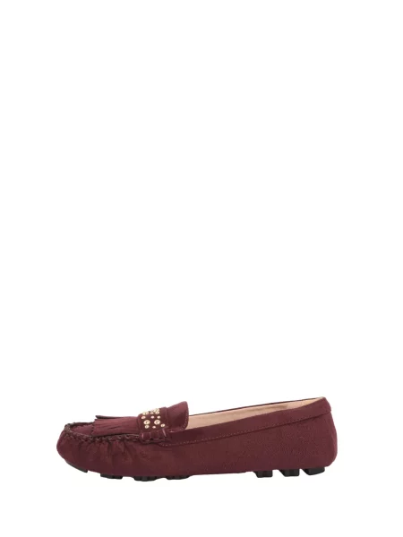 Friends Like These Mokasíny červeň burgundská