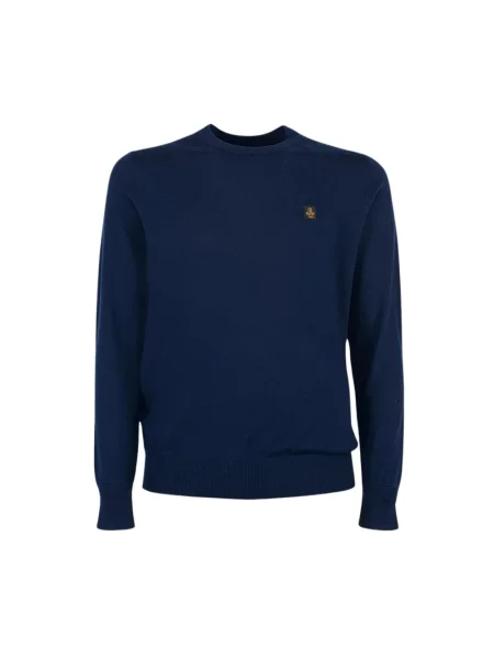 Sweter Refrigiwear wełniany niebieski