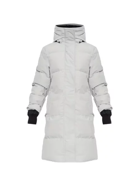 Geacă parka Canada Goose cu glugă gri