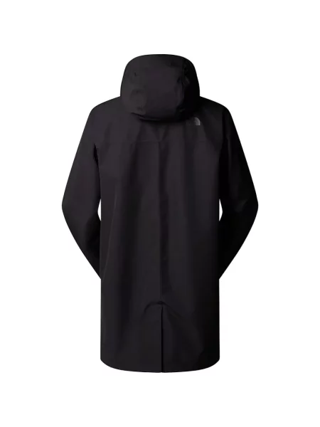 Geacă parka The North Face cu glugă negru