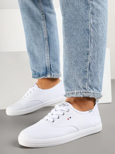 Teniși Telisara cu roz alb