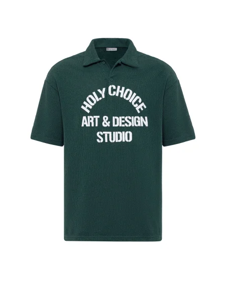 Dandalo Tricou verde alb