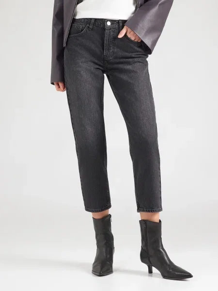 TOPSHOP Džinsai RUNWAY juodo džinso