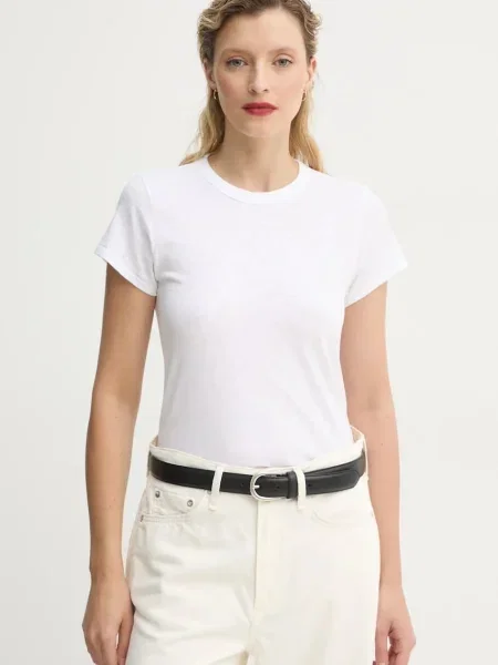 Тениска Rag & Bone бяло