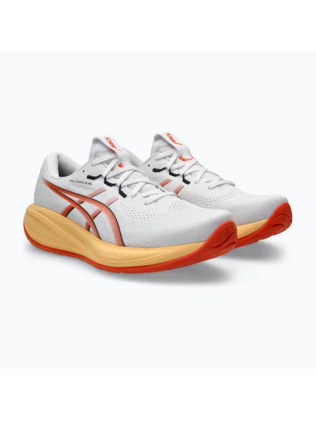 Încălțăminte de alergare pentru bărbați ASICS Gel-Cumulus 28 white/energy orange alb