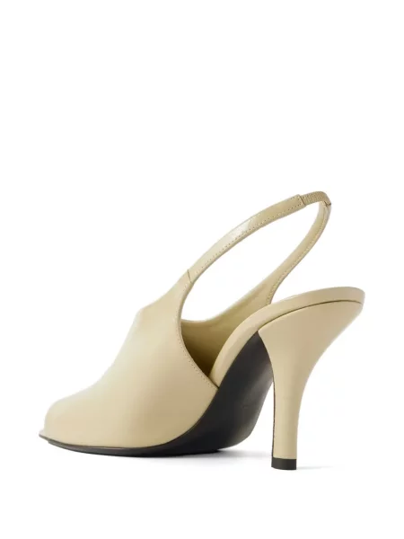 Pantofi cu toc Toteme cu vârf deschis slingback