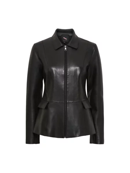 Kurtka skórzana Btfcph czarna