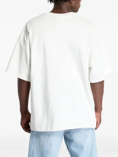 Бягане тениска Adidas с леопардов принт от джърси черно