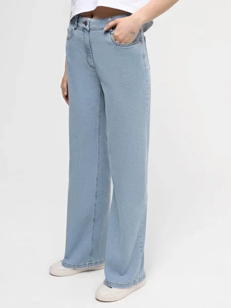 A.G.N.A Прямі джинси блакитний