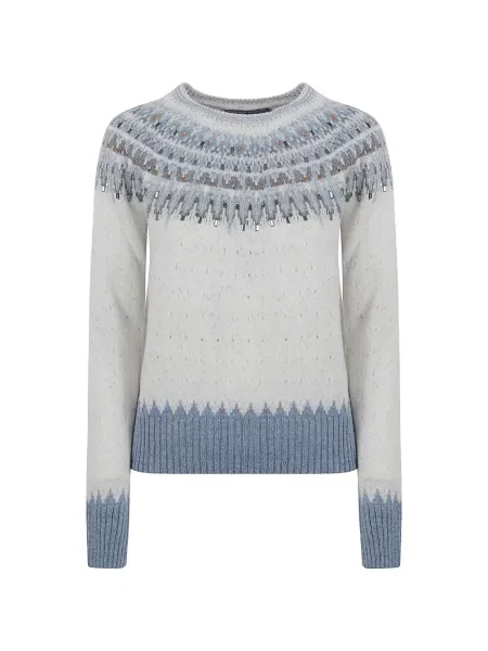 Pulover Ermanno Scervino alb