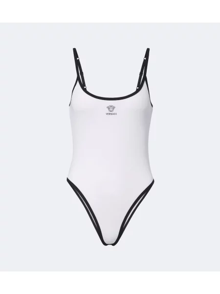 Body Versace tricotate alb