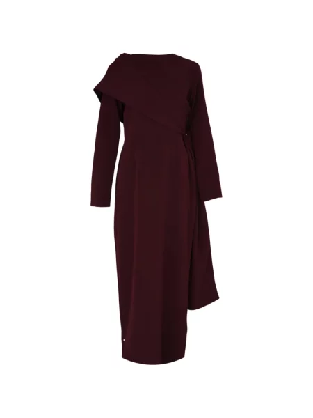 Rochie maxi Loodyana plic roșu