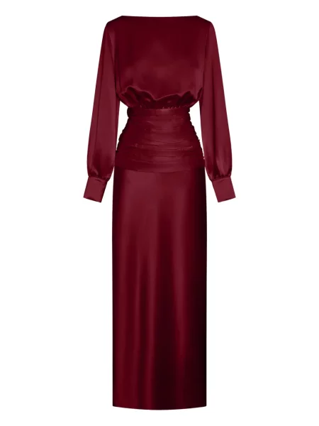 Maksi sukienka maxi Nicholas garniturowa czerwona