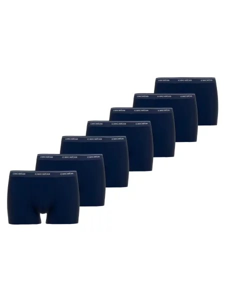 CECEBA Boksarice temno modra bela