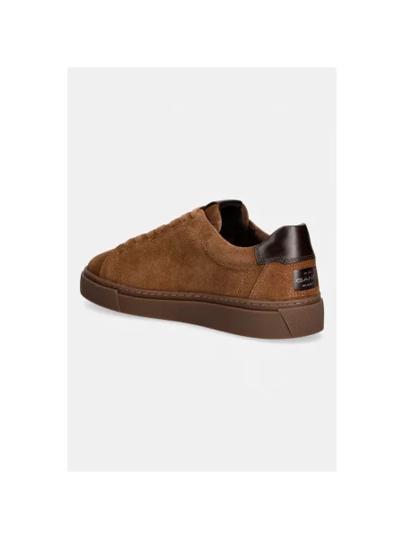 Sneakersy Gant skórzane brązowe