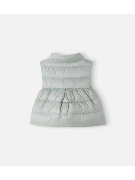 Pūkinė liemenė Moncler Enfant žalia