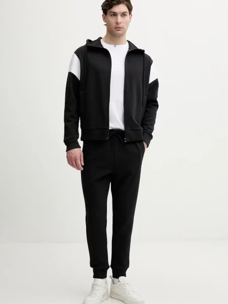 BOSS Green compleu de trening pentru bărbați SW_Tracksuit set negru