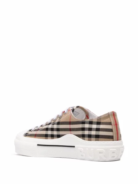 Kostkované retro tenisky Burberry