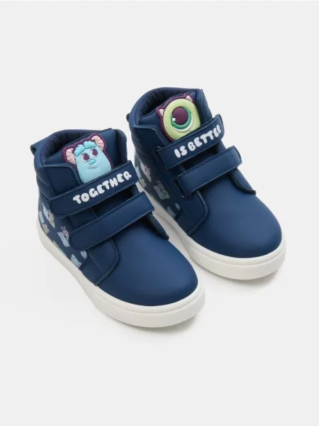 Sinsay Tenisky s 3D prvky Monsters University námořnická modrá
