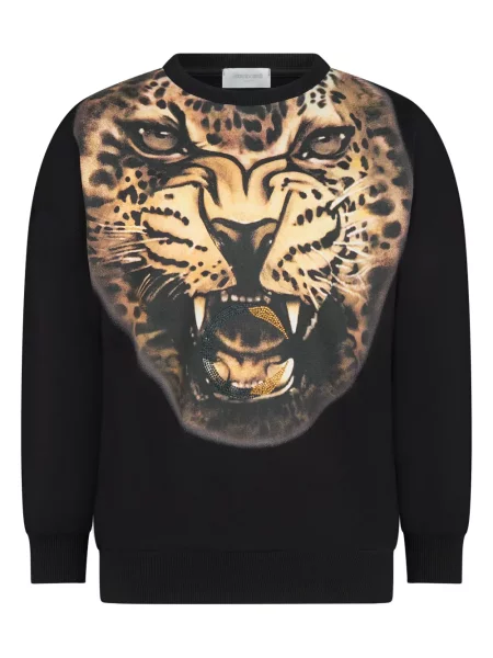 Bluza dziecięca Roberto Cavalli czarna