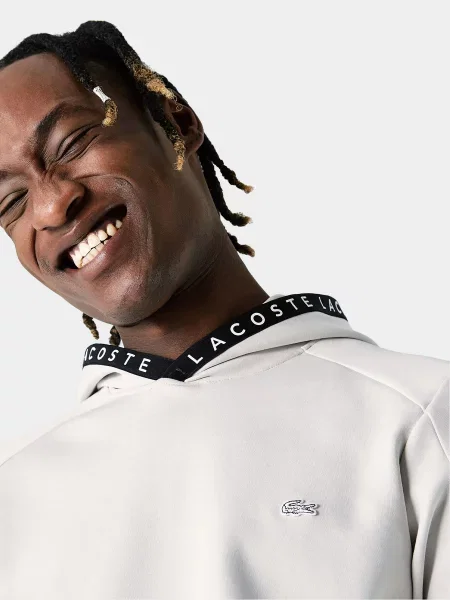 Худи Lacoste серое