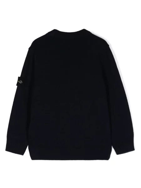 Sweter dziecięcy Stone Island niebieski